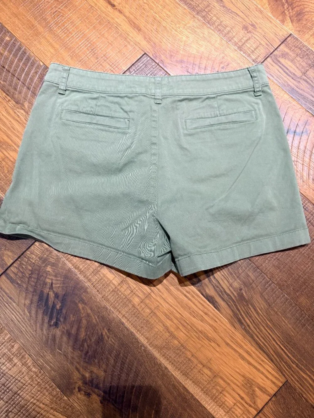J.Crew Sage Green Chino Patch Pocket Shorts Women's Size 10